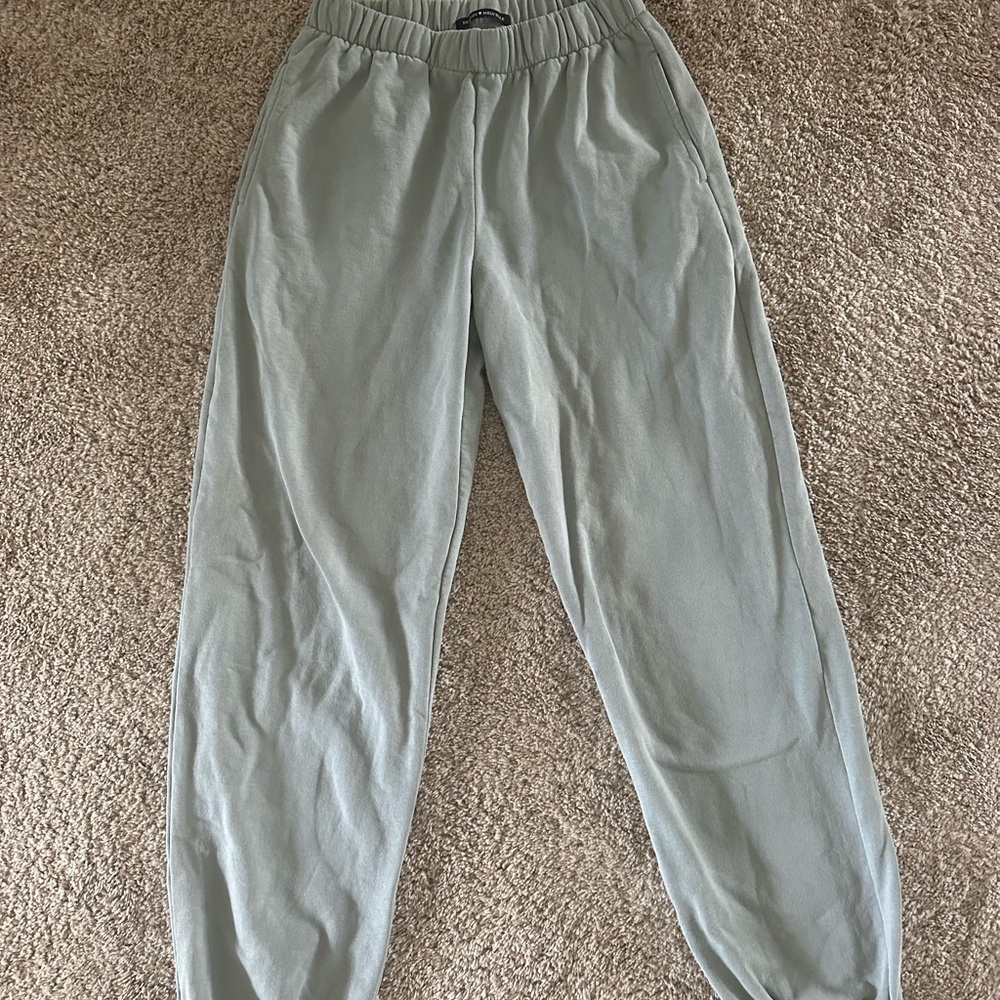 Brandy Light Green Jogger Pants